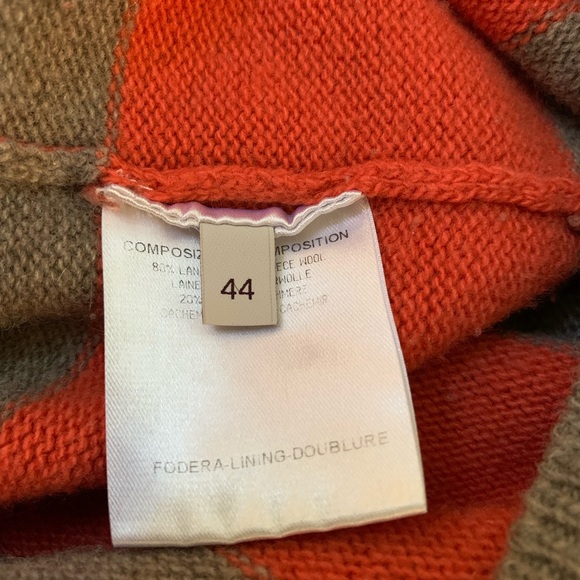 Stella McCartney Sweater Size M ( 44 ) Wool Cashmere Blend , V Neck , Like New - Picture 4 of 7